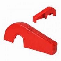 INTEGRAL CHAIN GUARD FOR KF, RED COLOR